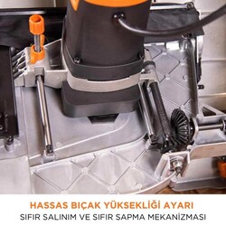 Evolution 119-0018 R255TBLX+ Standlı Tezgah Testere, 255mm - 12