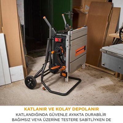 Evolution 119-0050 Compact Folding Wheeled Stand For R255TBL Table Saw