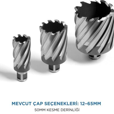 Evolution 23S Manyetik Matkap Kısa Kesici Uç, Ø23mm, 25mm - 4