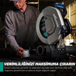 Evolution A355TCT-100CSMAX EVOMAX Profesyonel Ağır Hizmet Alüminyum Testere Bıçağı, 355mm - 6