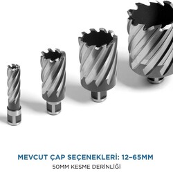 Evolution CC24ML Manyetik Matkap Uzun Kesici Uç, Ø23mm, 50mm - 3