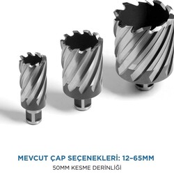 Evolution CC34ML Manyetik Matkap Uzun Kesici Uç, Ø34mm, 50mm - 4