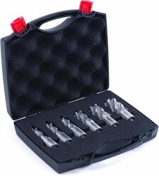 EVOLUTION - Evolution CUTTERKIT Manyetik Matkap Kısa Kesici Uç Seti, 6 parça (25mm Derinlik)