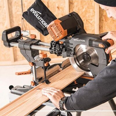 Evolution FW185TCT-40 Fine Wood Mitre/Circular Saw Blade 40T, 185mm