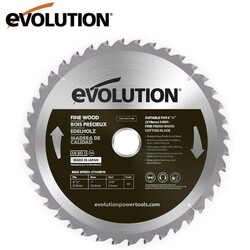 EVOLUTION - Evolution FW210TCT-40 İnce Ahşap Daire Testere Bıçağı, 210mm
