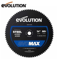 EVOLUTION - Evolution M355CMT-80CSMAX EVOMAX Cermet Karbür Testere Bıçağı, 355mm