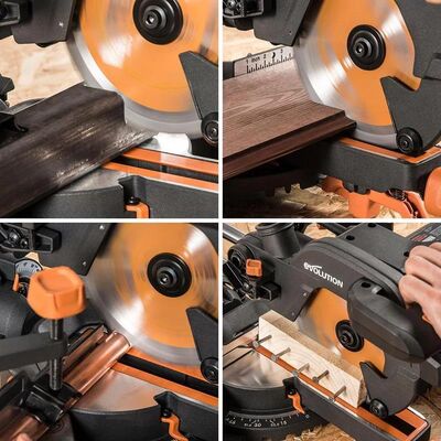 Evolution R210TCT-24MS Multi-Material Cutting 24T Blade, 210mm