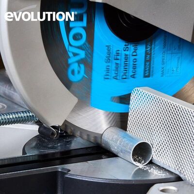 Evolution T355TCT-90CS İnce Çelik Daire Testere Bıçağı, 355mm