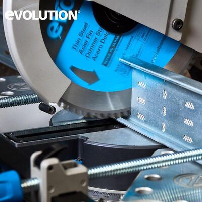 Evolution T355TCT-90CS Thin Steel Cutting 90T TCT Chop Saw Blade, 355mm