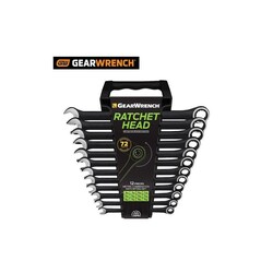 GEAR WRENCH - GEAR WRENCH 12 Piece Combination Ratchet Spanner Set GEAR WRENCH - GEAR WRENCH 12 Piece Combination Ratchet Spanner Set
