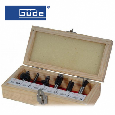 GÜDE 58315 Freze Uç Seti, 6 Parça
