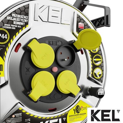 KEL 99438 Profesyonel Uzatma Kablosu 20m, 3x2.5 mm2