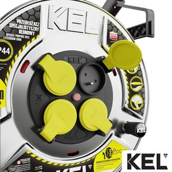 KEL 99438 Profesyonel Uzatma Kablosu 20m, 3x2.5 mm2 - 10