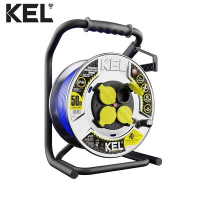 KEL 99471 Ağır Hizmet Tipi Uzatma Kablosu 50m, 3X2.5 mm2 KEL 99471 Ağır Hizmet Tipi Uzatma Kablosu 50m, 3X2.5 mm2