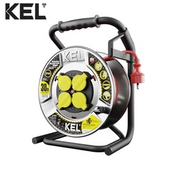 KEL 99454 Profesyonel Uzatma Kablosu 30m, 3x2.5 mm2 - 6