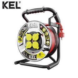 KEL 99462 Profesyonel Uzatma Kablosu 40m, 3x2.5 mm2 - 6