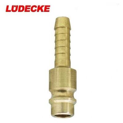 LÜDECKE ES 8 S Plugs with Hose Stem, 8mm