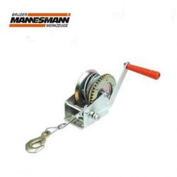 MANNESMANN - Mannesmann 025-T Recovery Winch with Cable Wire Rope, 500kg