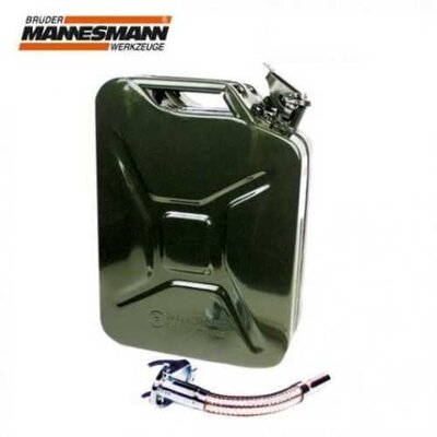 Mannesmann 047-T Metal Benzin Bidonu, 20lt - 1