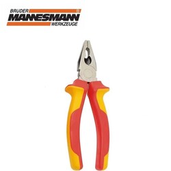 MANNESMANN - Mannesmann 10602 VDE Insulated Combination Pliers, 180mm