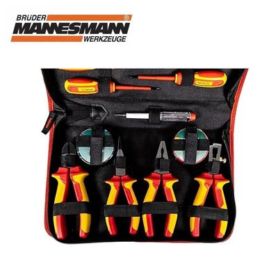 Mannesmann 11214 VDE İzoleli Tornavida Pense Seti, 14 Parça