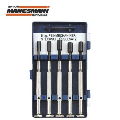 Mannesmann 1135-6 Lokma Uçlu Hassas Tornavida Seti, 6 Parça