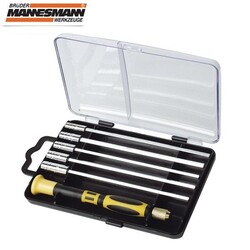 MANNESMANN - Mannesmann 11740 Precision Socket Key Set, 6 Pcs