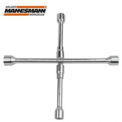 MANNESMANN - Mannesmann 162-2 Four Way Rim Wrench for Trucks