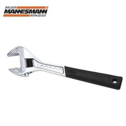 MANNESMANN - Mannesmann 19806 Adjustable Wrench, 150mm / 6