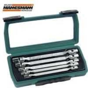 Mannesmann 19821 Double Joint Socket Key Set, 5 Pcs