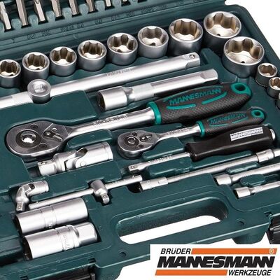 Mannesmann 2055-SL Pipe Wrench Set Super Lock System 94 Pieces