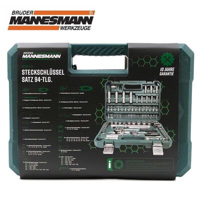 Mannesmann 2055-SL Pipe Wrench Set Super Lock System 94 Pieces