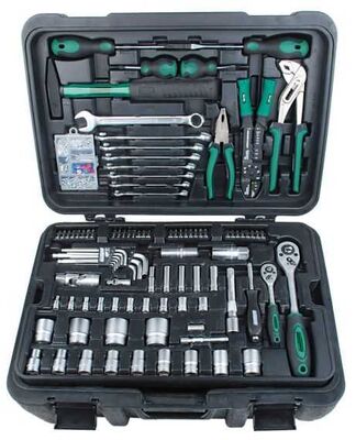Mannesmann 29070 Professional Tool Trolley, 122 Pcs