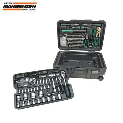 Mannesmann 29070 Professional Tool Trolley, 122 Pcs
