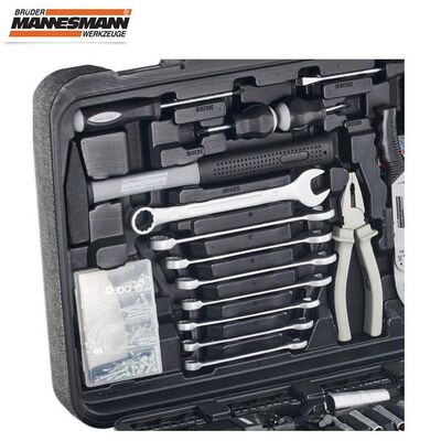 Mannesmann 29070 Professional Tool Trolley, 122 Pcs