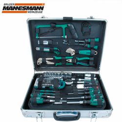 MANNESMANN - Mannesmann 29072 Professional tool kit, 124 Pcs