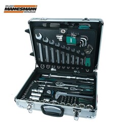 Mannesmann 29077 Tool Set in Aluminum Case, 159 Pcs