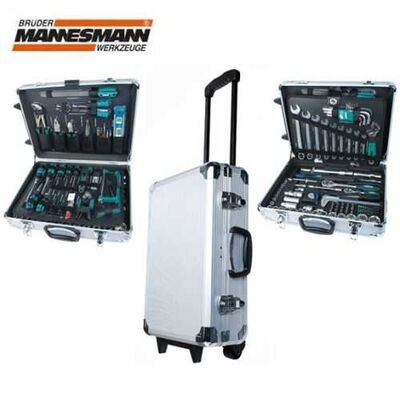 Mannesmann 29077 Tool Set in Aluminum Case, 159 Pcs - 2