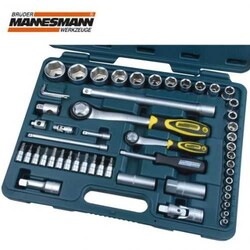 MANNESMANN - Mannesmann 29080 Socket Set, 25 Pcs