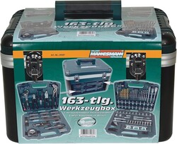 MANNESMANN - Mannesmann 29087 Profesyonel Alet Seti, 163 Parça