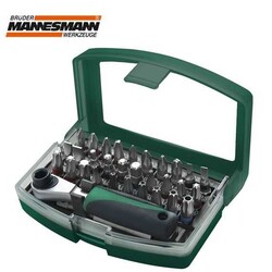 MANNESMANN - Mannesmann 29705 Bits Uç Lokma Seti, 32 Parça
