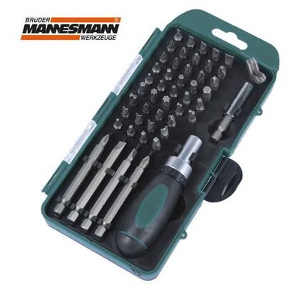 Mannesmann 29893 Professional Bits Set, 49 Pcs - 1