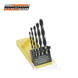MANNESMANN - Mannesmann 519-5 SP Wood Drill Bit Set, 5Pcs