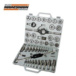 MANNESMANN - Mannesmann 53245 Thread Cutting Tool Set, 45Pcs