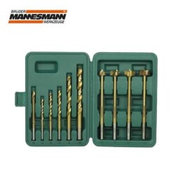 Mannesmann 54310 Matkap Freze Uç Seti, 10 Parça - 2