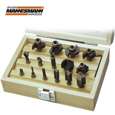 Mannesmann 54515 Freze Uç Seti, 15 Parça - 1
