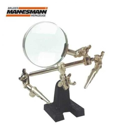 Mannesmann 572 Stand with Magnifying Glass and Clamp - 1