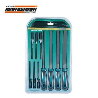 Mannesmann 61015 File Set, 10 Pcs