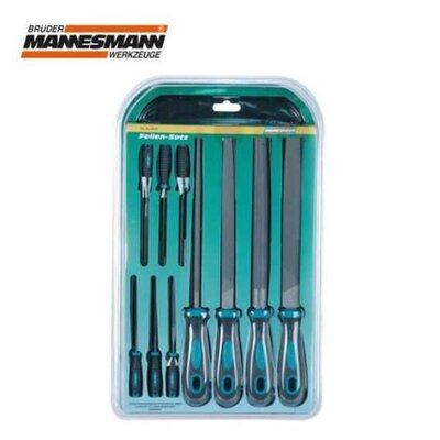 Mannesmann 61015 File Set, 10 Pcs - 2