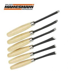 MANNESMANN - Mannesmann 690-EX 160 Ahşap Oyma Bıçak Seti, 6 Parça